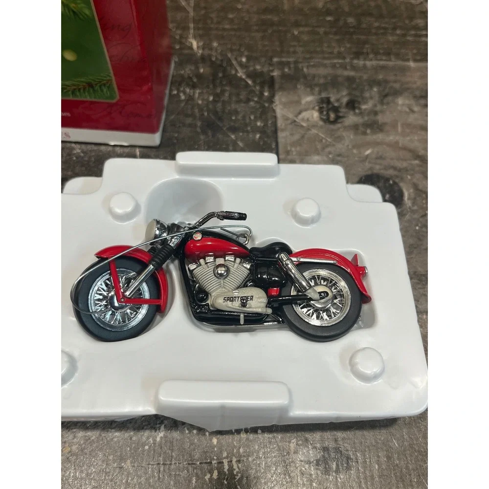 Hallmark Keepsake 2001 Harley-Davidson 1957 XL Sportster Ornament Die-Cast Metal
